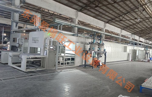 71米軟瓷生產線，愛福旺軟瓷設備生產廠家，軟瓷生產設備